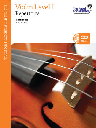 RCM Violin Repertoire Level 1 c/w CD 2013 ED