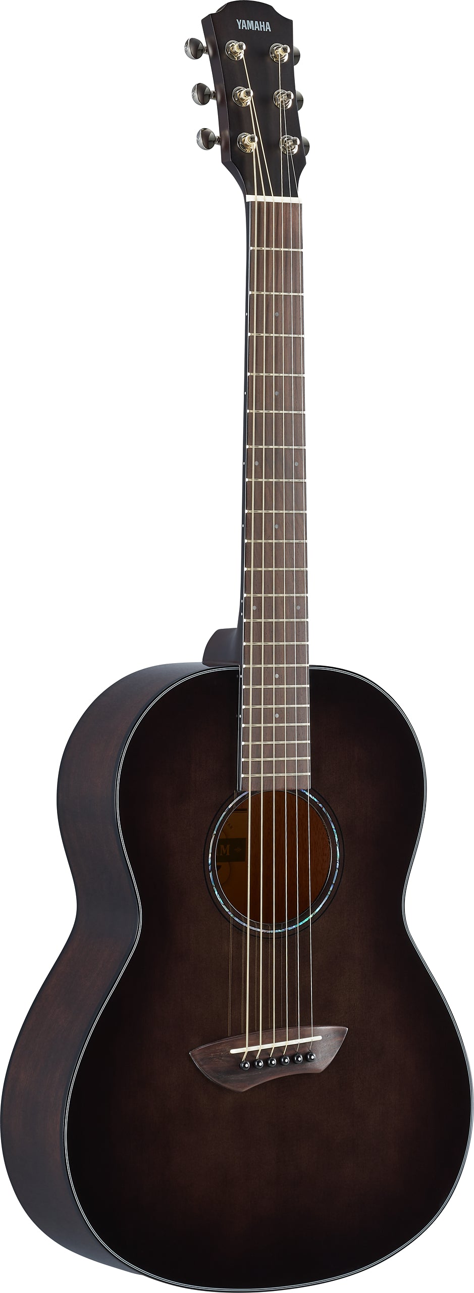 Yamaha CSF1M TBL Folk Guitar - Translucent Black w/Gig Bag
