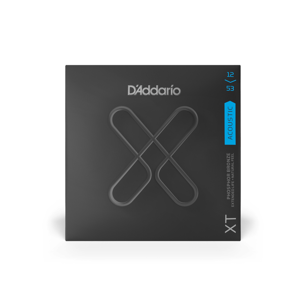 D'Addario XTAPB1253 Phosphor Bronze Acoustic Guitar Strings - Light 12-53