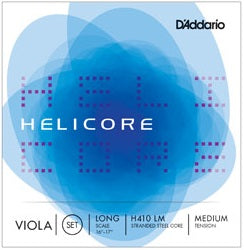 D'Addario H410 LM Helicore Viola String Set - Long Scale - Med