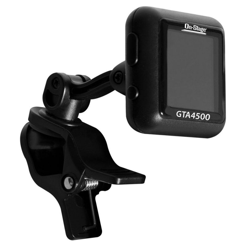 On-Stage Stands GTA4500 Recharable Clip-on Tuner w/ Power Supply