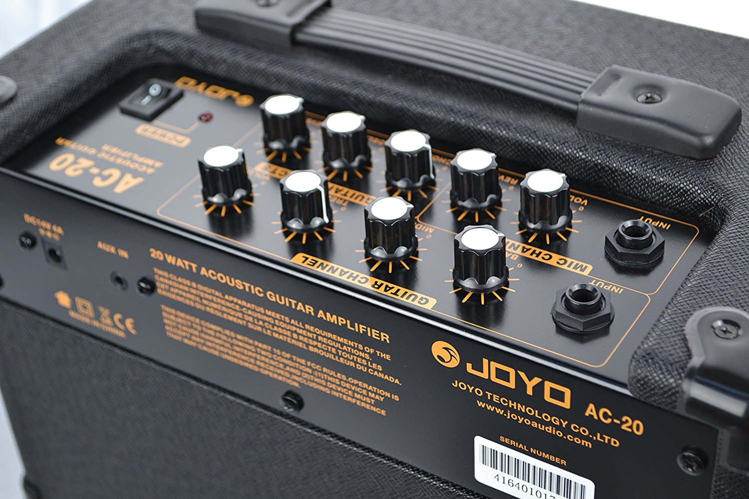Joyo  AC-20 Acoustic Guitar Amp 20 RMS W Guitar Amplifier & Effects