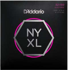 D&#39;Addario NYXL32130 - Set Long Scale Bass - Regular Light 6-String - 32-130