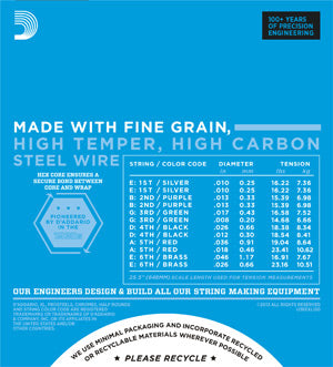 D'Addario EXL150 Nickel Wound Regular Light 10-46 12 String