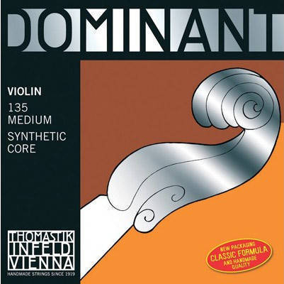 Thomastik Infeld Dominant Violin String Set - Ball End 4/4 Med