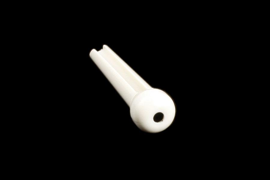 Plastic Dotted Bridge Pins (6 pcs.) - White - Allparts BP-0679-025