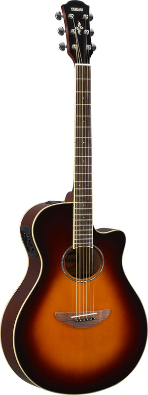 Yamaha APX600 Acoustic Electric Guitar - Old Violin Sunburst