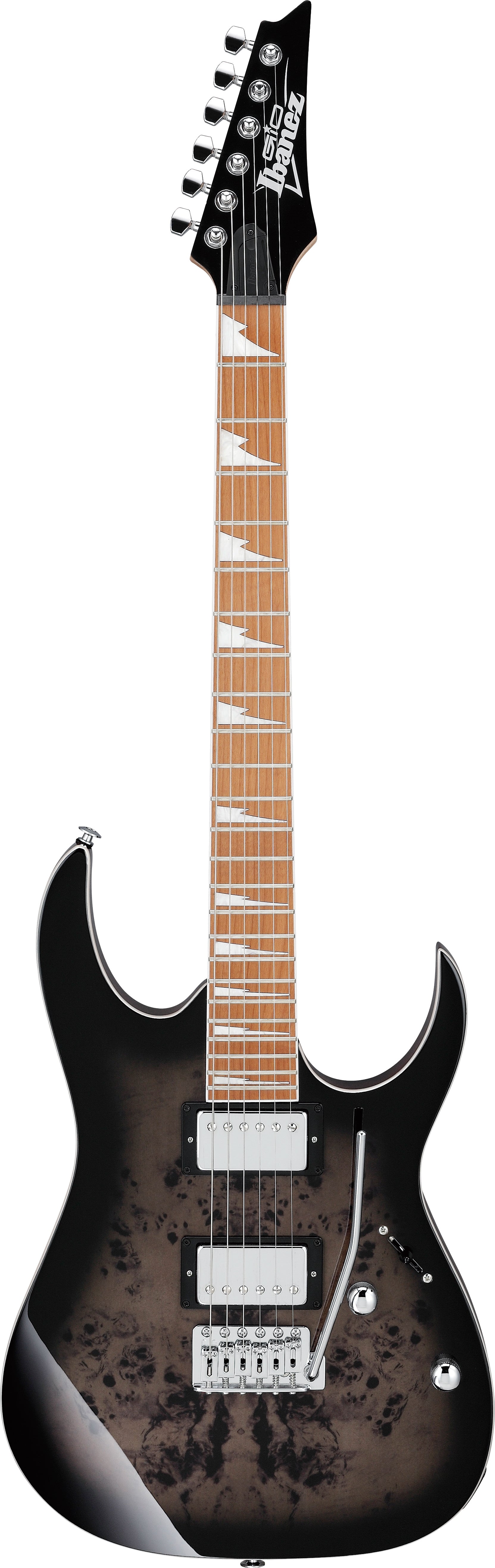 Ibanez GRG220PA2-BKB Electric Guitar - Brown Black Burst