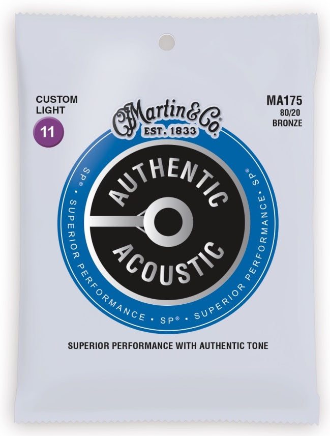 Martin MA175 Authentic 80/20 Bronze Custom Light