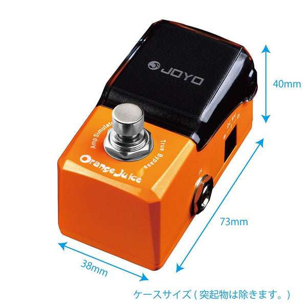 Joyo JF-310 Orange Juice Amp Simulator Ironman Mini Pedals - A