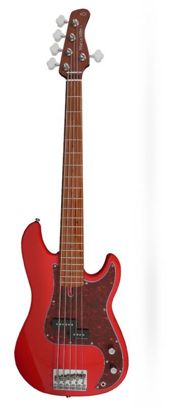 Sire Marcus Miller P5 Alder 5 String Bass - Dakota Red