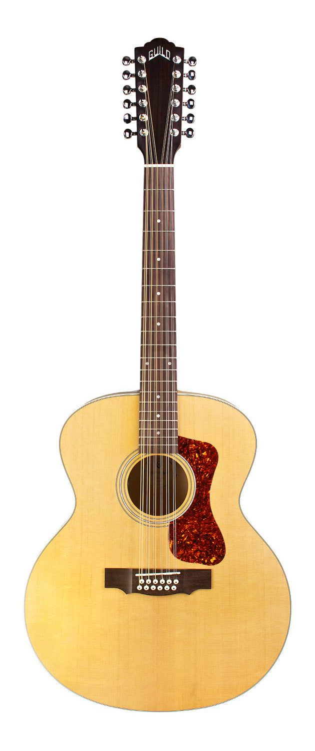 Guild F-2512E Maple 12 Str. Acoustic Elec Guitar - Blonde