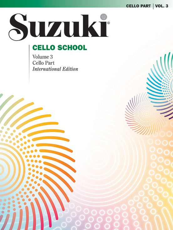 Suzuki Cello School - Vol 3