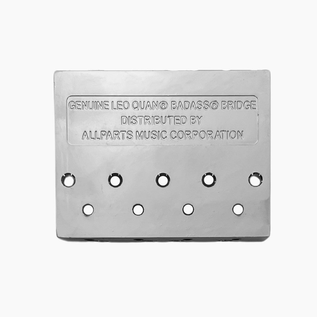 Leo Quan® Badass II™ 4-String Bass Bridge - Chrome