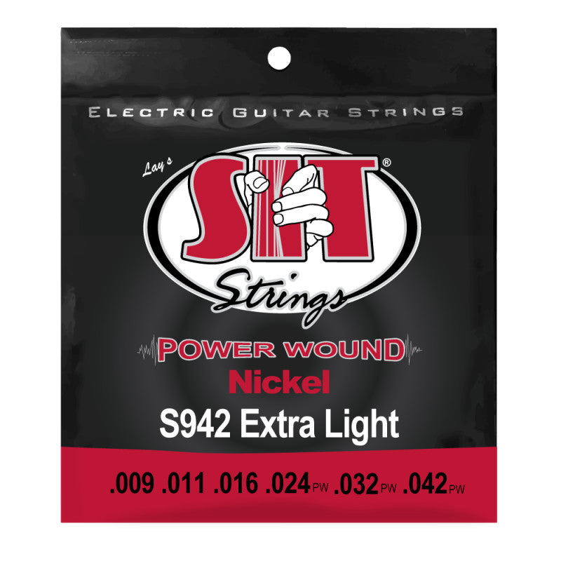 SIT Strings S942BP Extra Light Power Wound Nickel Electric