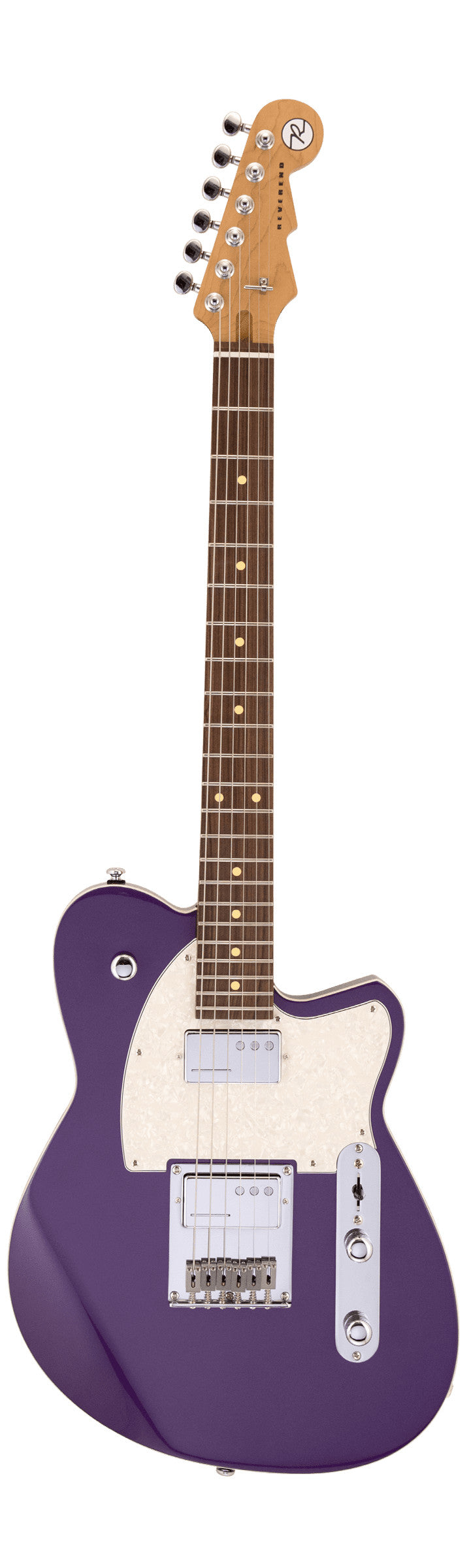 Reverend Cross Cut Guitar - Italian Purple