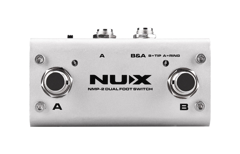 NUX NMP-2 Dual Footswitch For Keyboard, Modules And Effect Pedals
