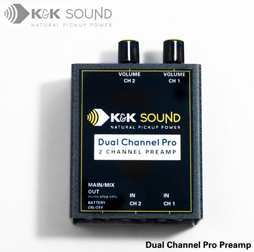 K&amp;K Dual Channel Pro Preamp - Mono