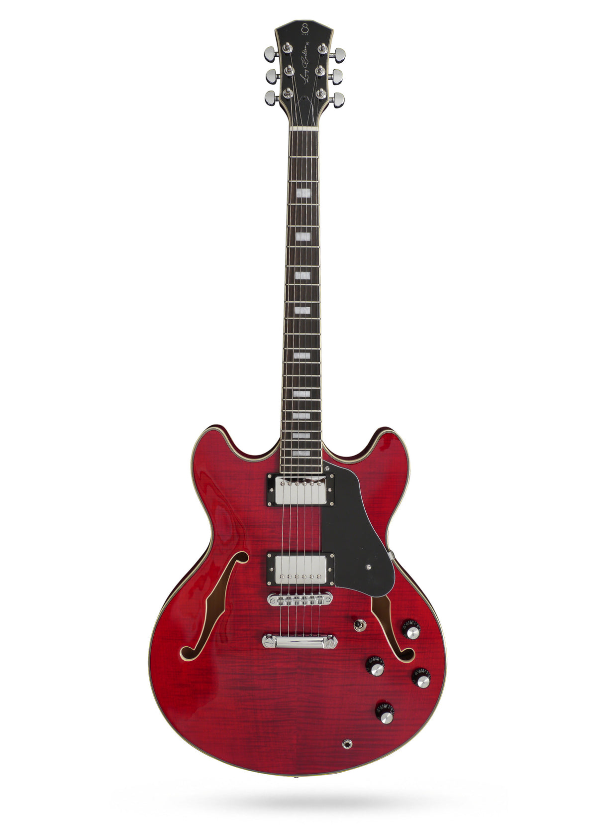 Larry Carlton H7-STR Electric Guitar - See Through Red