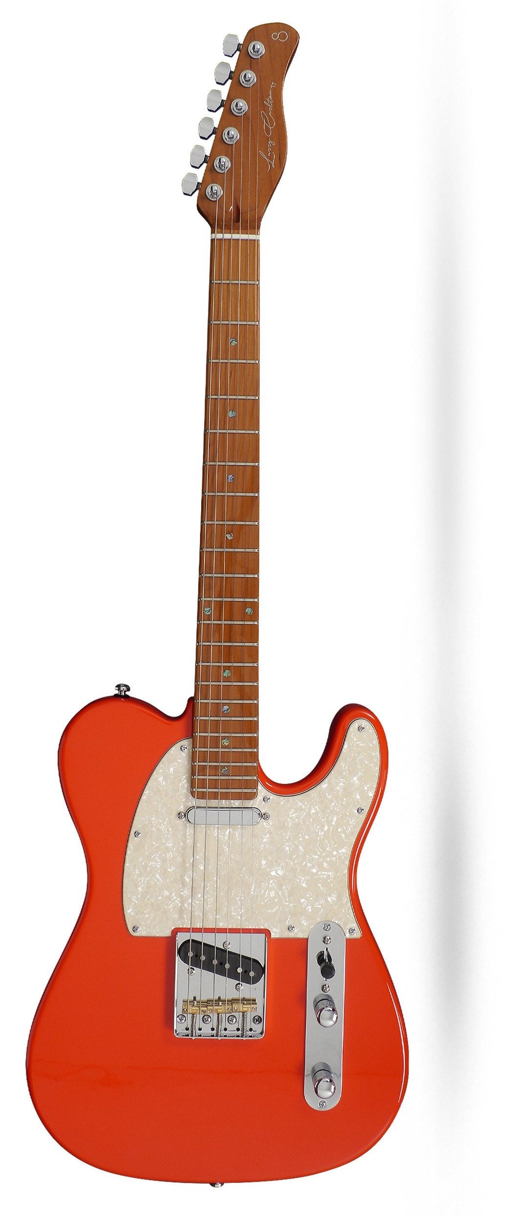 Sire Larry Carlton T7 Sire Electric Guitar - Fiesta Red w/case