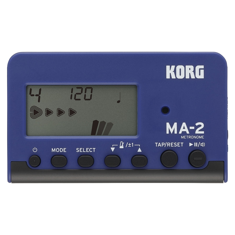 Korg MA-2 Digital LCD Metronome - Blue / Black