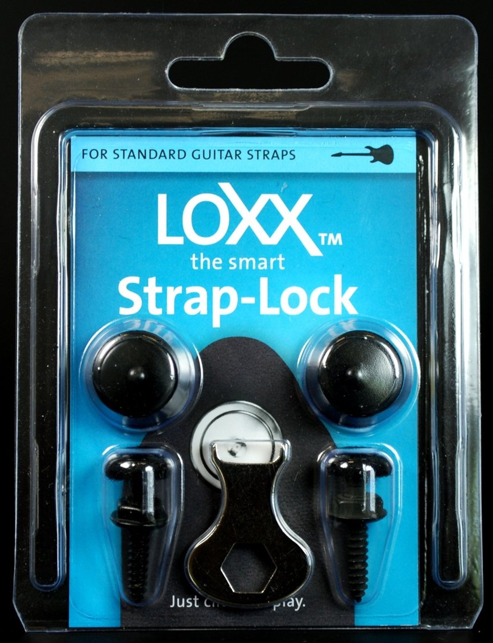 Loxx L-E-BLK Electric Guitar System - Black