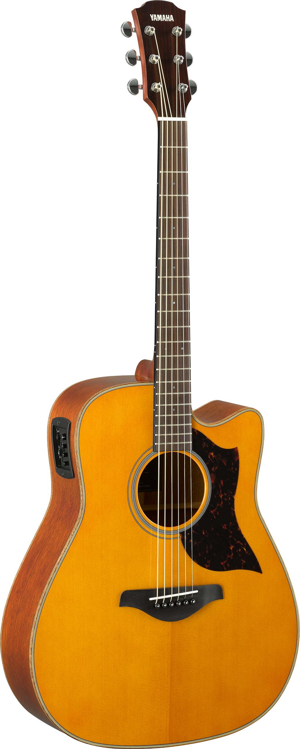Yamaha A1M VN Electric Acoustic Guitar - Vintage Tint