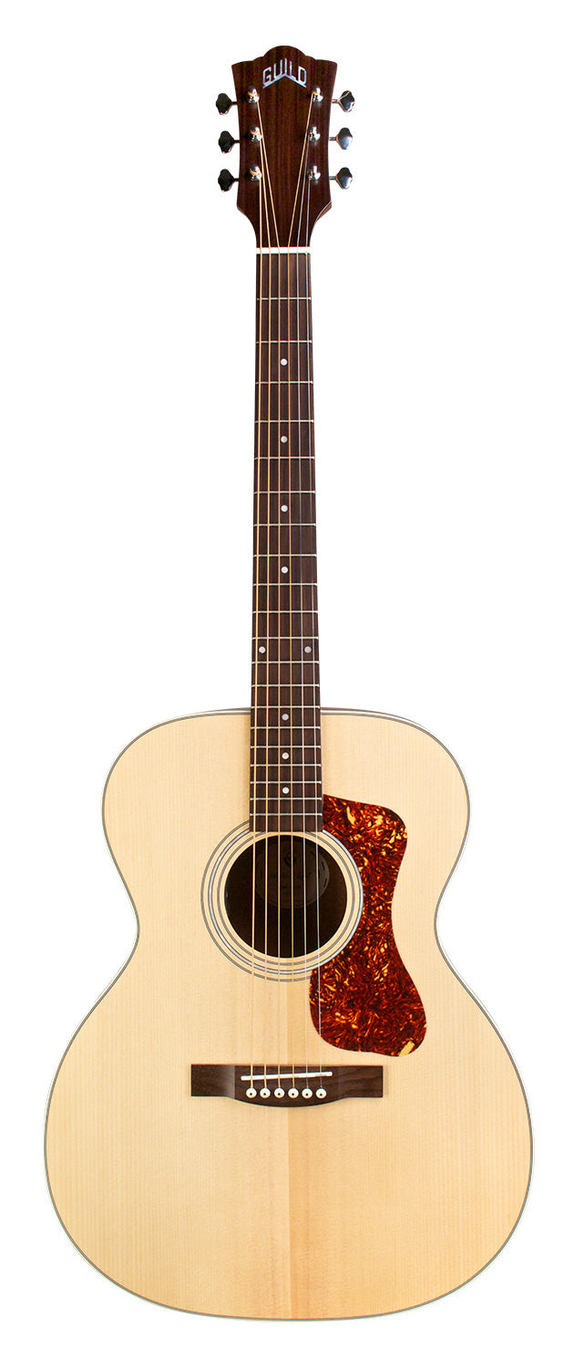 Guild OM-240E Acoustic Elec Guitar - Natural
