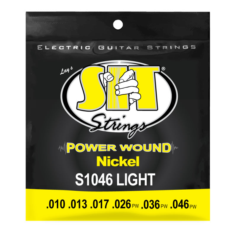 SIT Strings S1046BP Extra Light Power Wound Nickel Electric