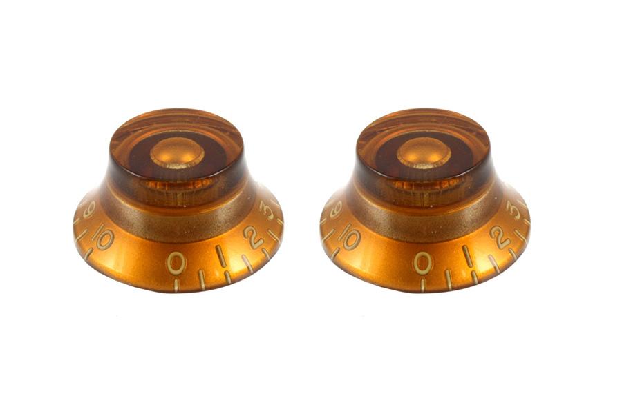 Set of 2 Vintage-style Bell Knobs Allparts PK-0140-022 - Vintage
