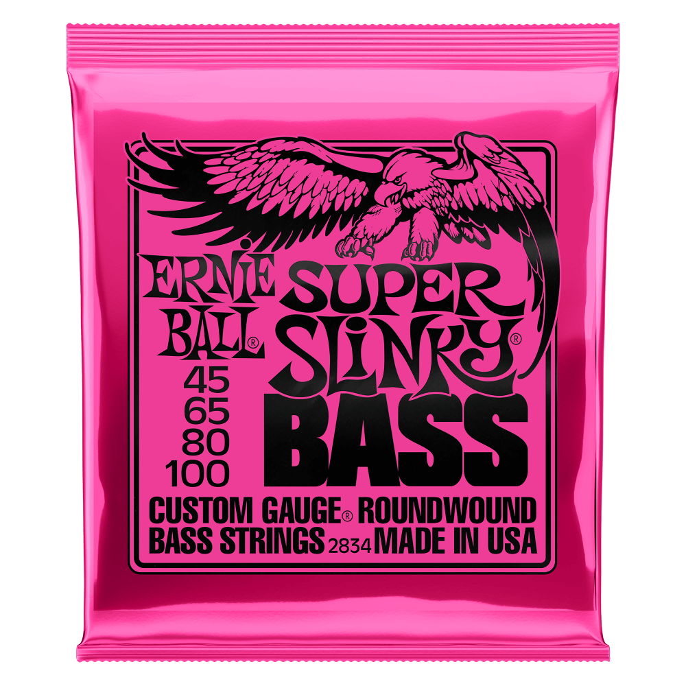 Ernie Ball 2834EB Super Slinky N W Electric Bass Strings