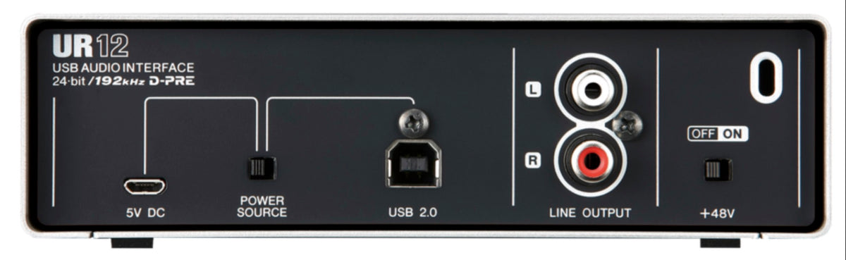 Steinberg UR12 2 x 2 USB 2.0 audio interface