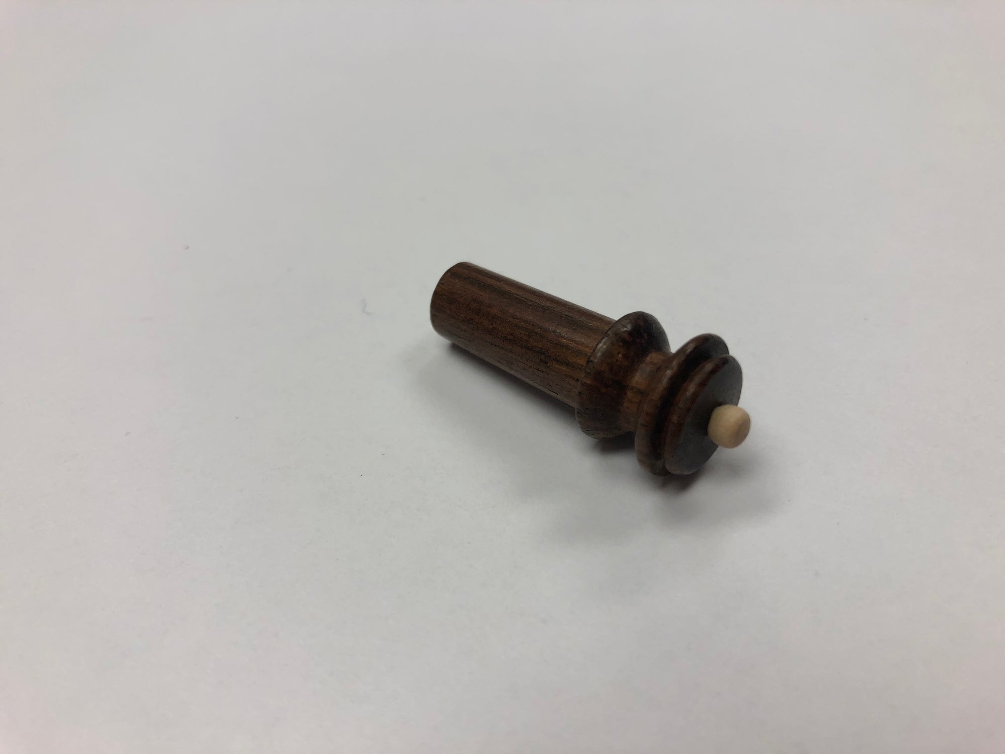 Hill Violin Endpin - Rosewood/White