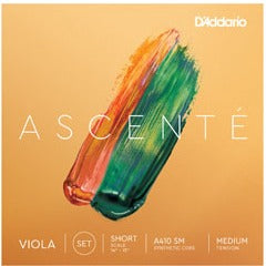 D&#39;Addario Ascenté Viola String Set - Short Scale - Med