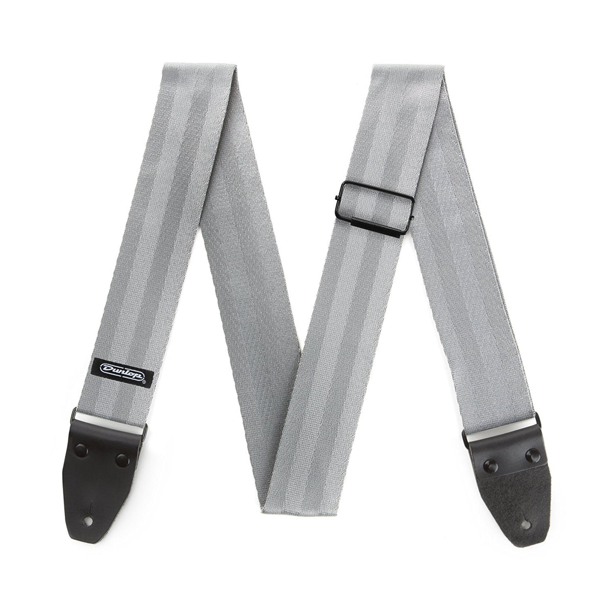 Dunlop DST7001GY Guitar Deluxe Seatbelt Strap - Grey