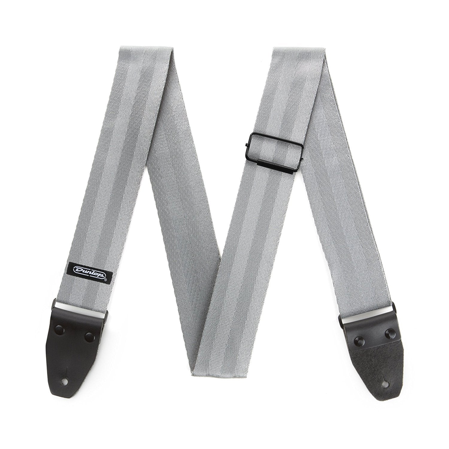 Dunlop DST7001GY Guitar Deluxe Seatbelt Strap - Grey