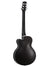 Vox Giulietta VGA-3PS-TK Mini Electric / Acoustic Guitar - Transparent Black