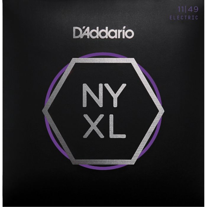 D'Addario NYXL1149 Nickel Wound Electric Guitar Strings Medium 11-49