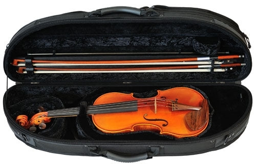 GEWA Violin Case Sport With Pocket - 4/4 Black &amp; Blue